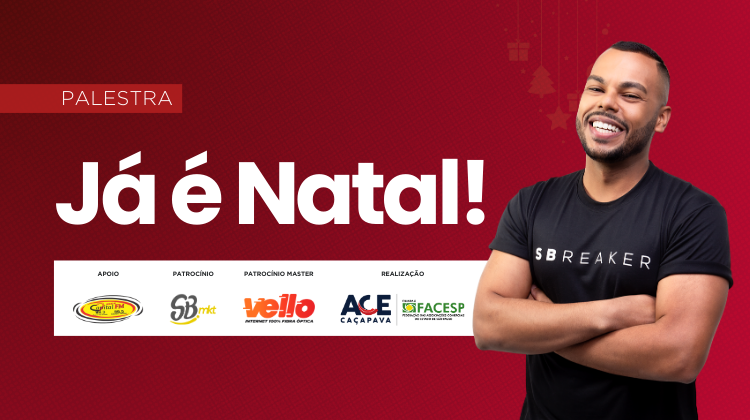 Notícia: Prepare seu negócio para o Natal de 2025 com a palestra “Já é Natal!”