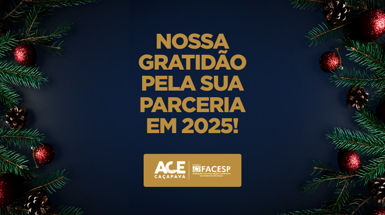Notícia: ACE Caçapava agradece parceiros e reforça compromisso com o desenvolvimento da cidade